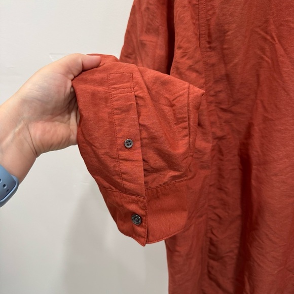 Wrangler Outdoor Series Regular Fit Button Up Long Sleeve Shirt X-Large Hiking - Picture 8 of 8